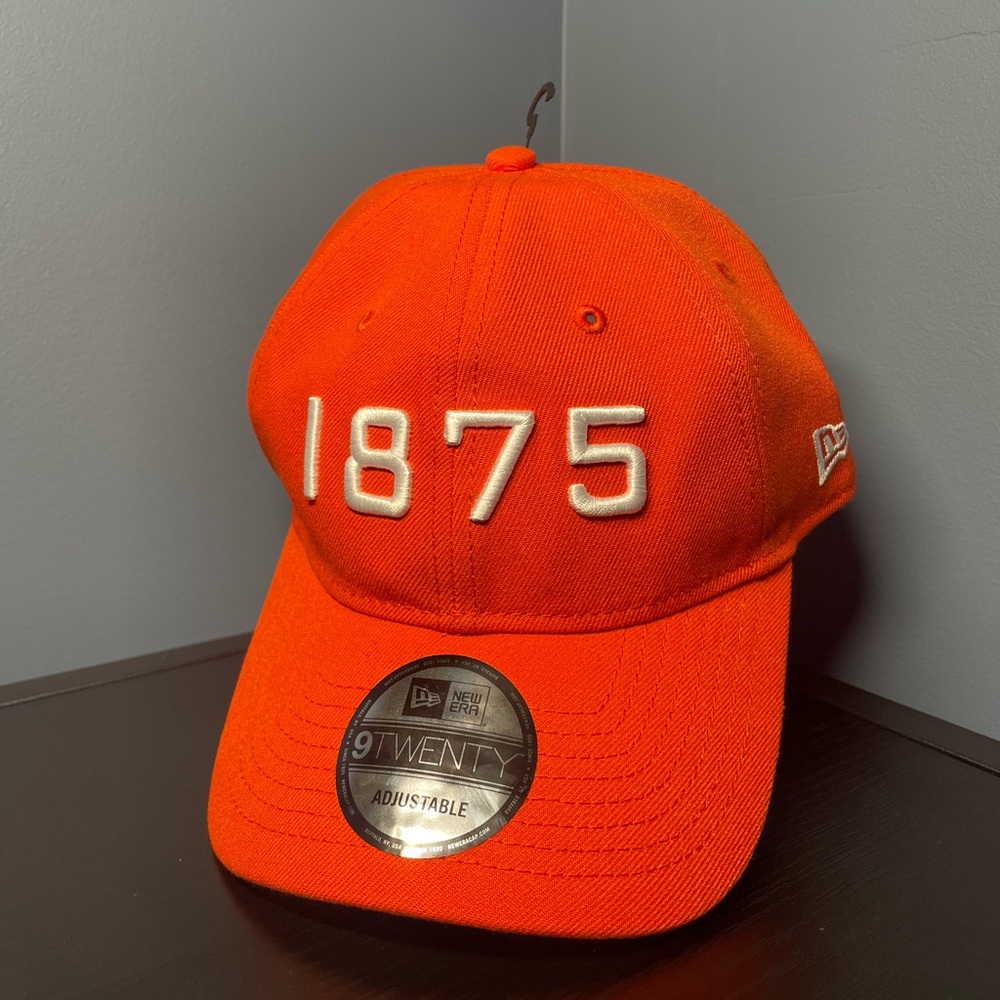 Bulova Orange 1875 Adjustable Cap
